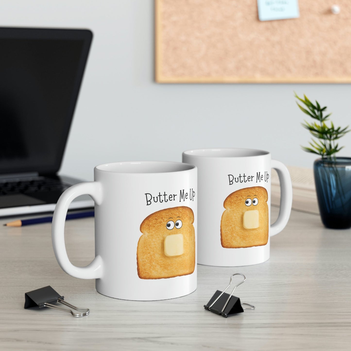 Taza novedosa Butter Me Up Toast