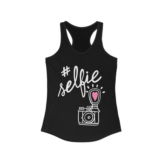 #Selfie Tank Top Front