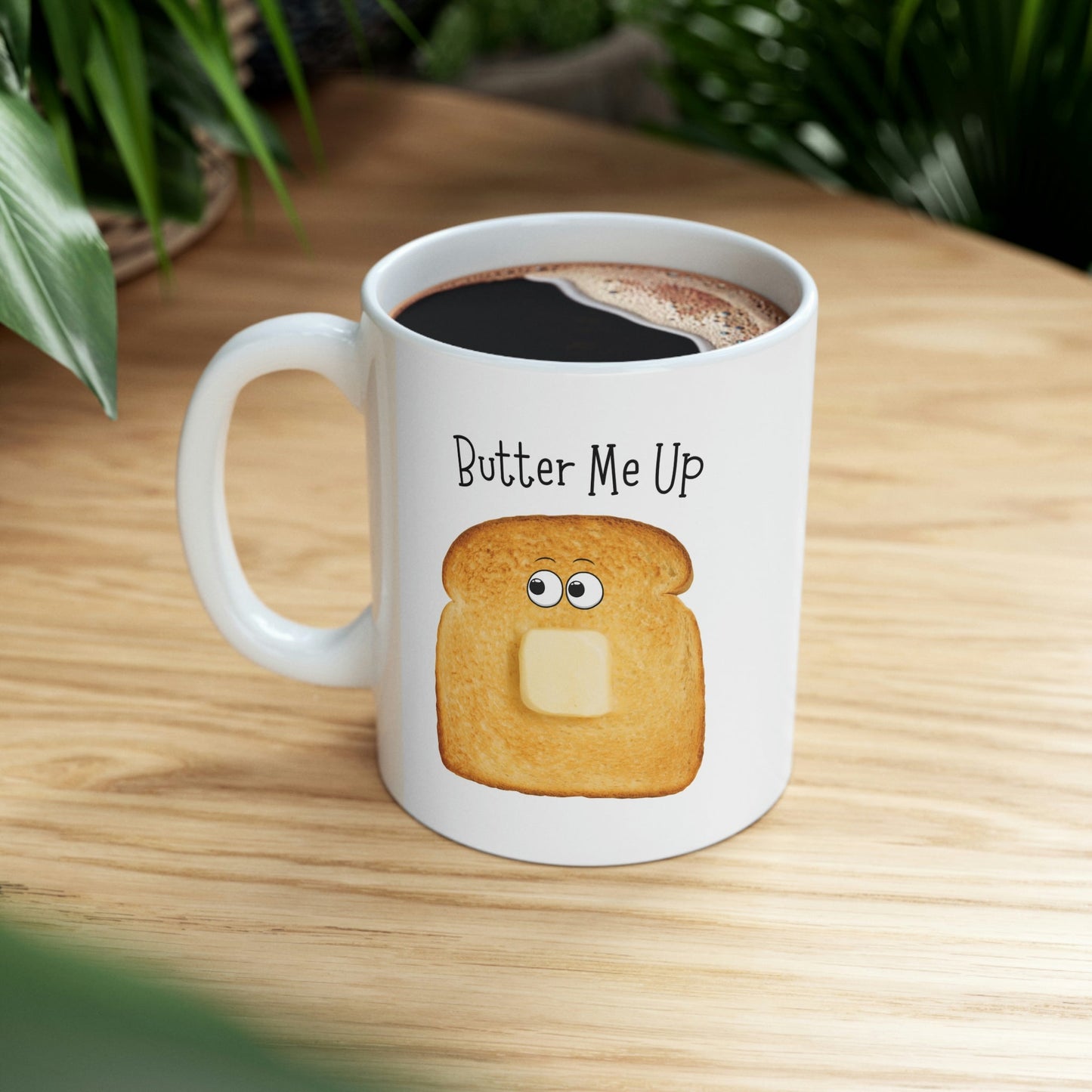 Taza novedosa Butter Me Up Toast