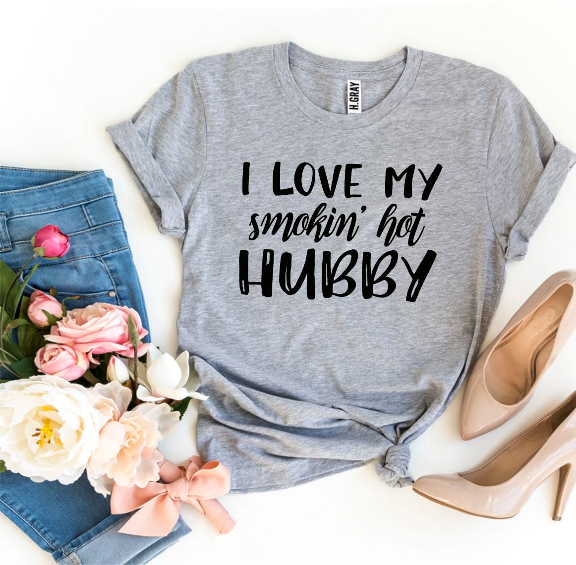 Camiseta "Amo a mi esposo sexy"