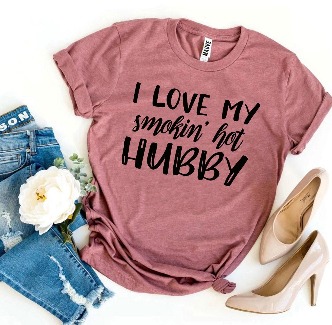 Camiseta "Amo a mi esposo sexy"